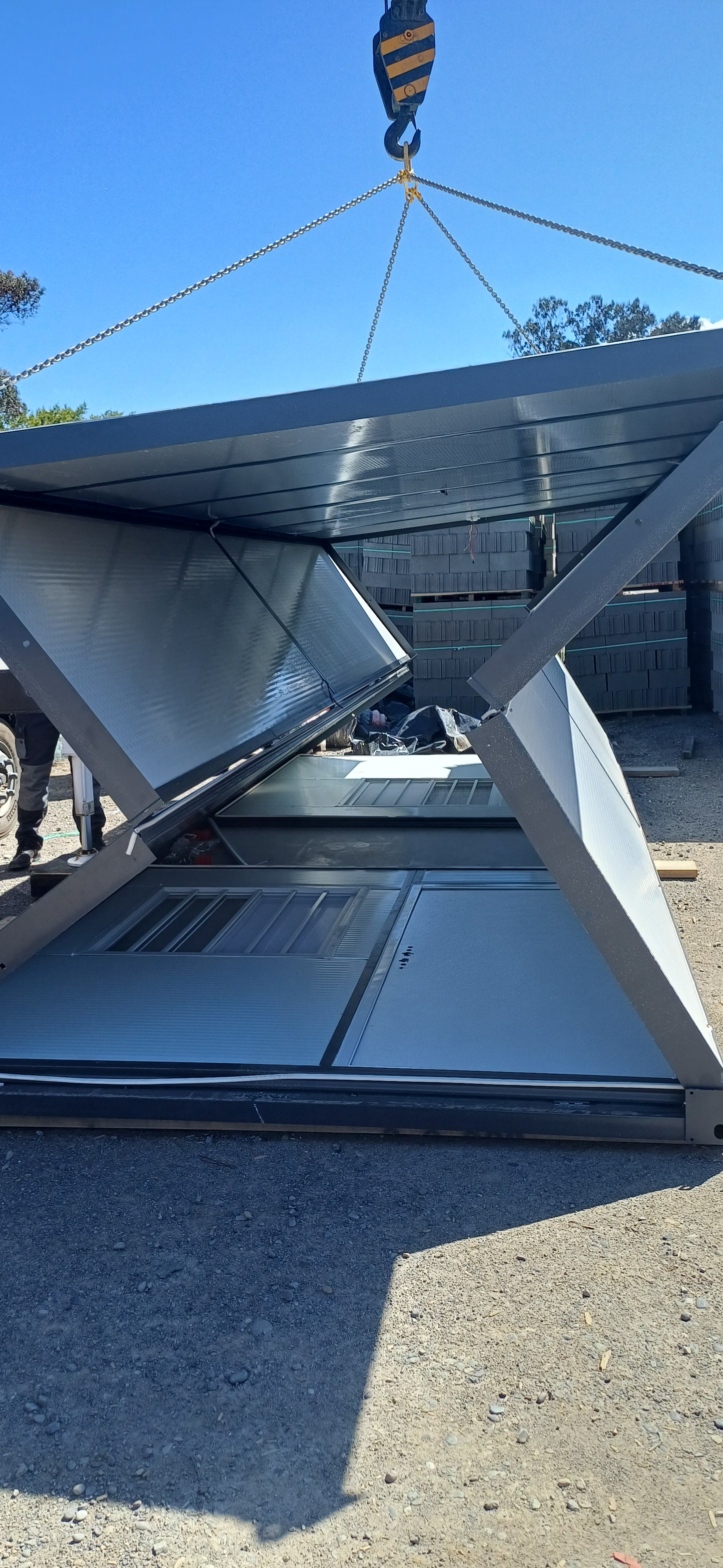 Contenedor plegable 5800x2470mm de Alto 2420mm