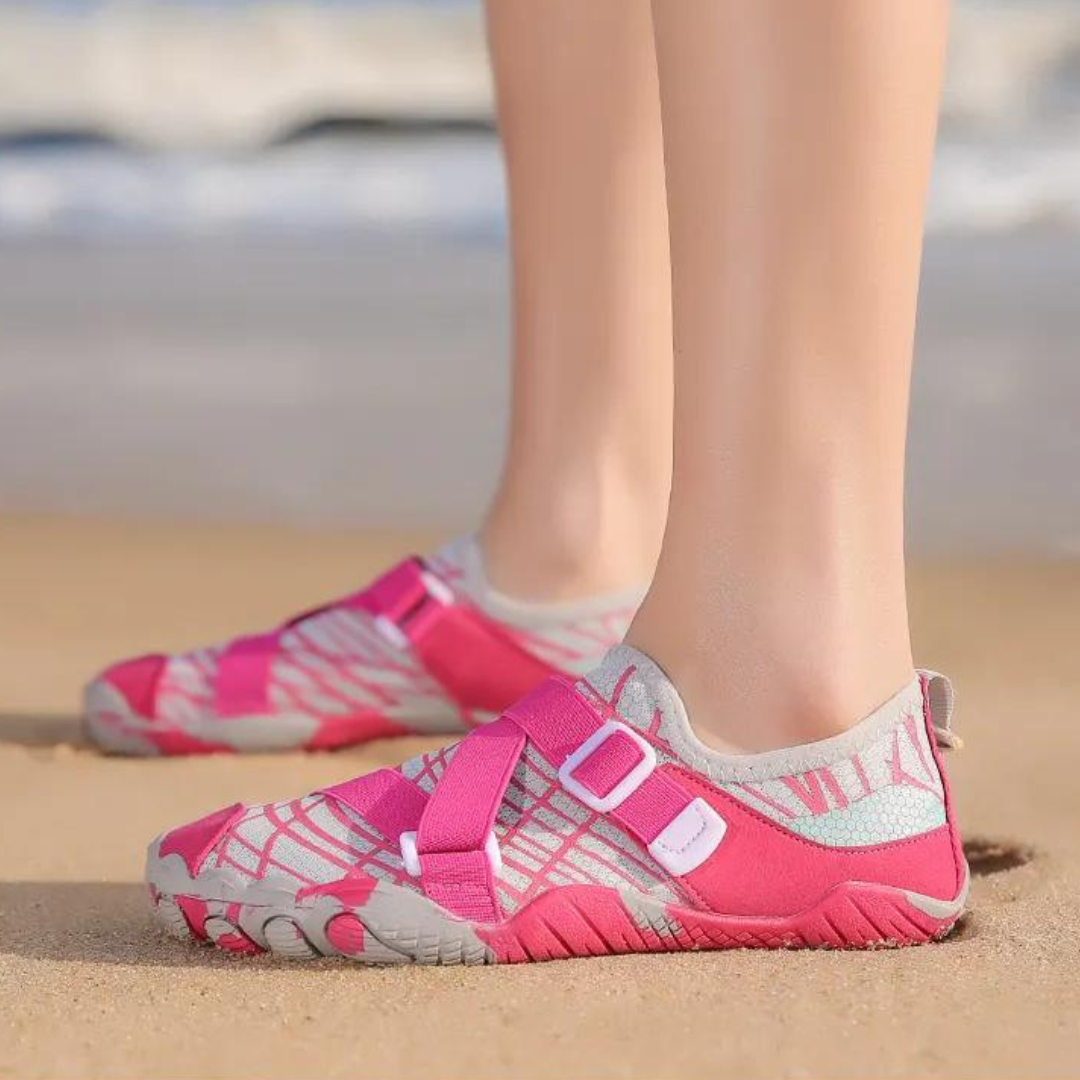 Zapatillas de Agua Outdoor Rosado con Rayas