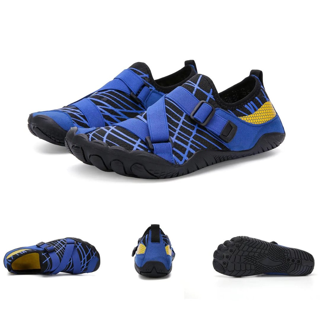 Zapatillas de Agua Outdoor Azul con Rayas