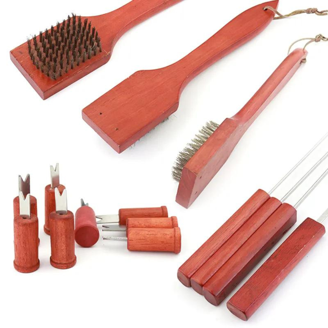 Set Para Asado Maleta 18 Piezas