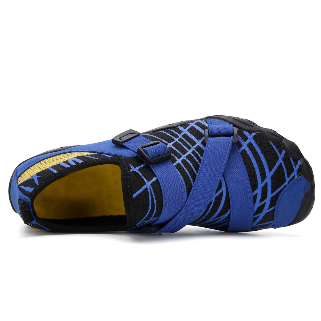 Zapatillas de Agua Outdoor Azul con Rayas