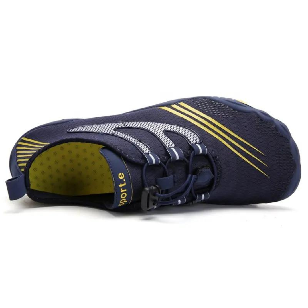 Zapatillas de Agua Outdoor Azul con Amarillo