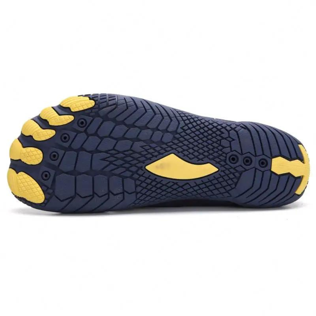 Zapatillas de Agua Outdoor Azul con Amarillo