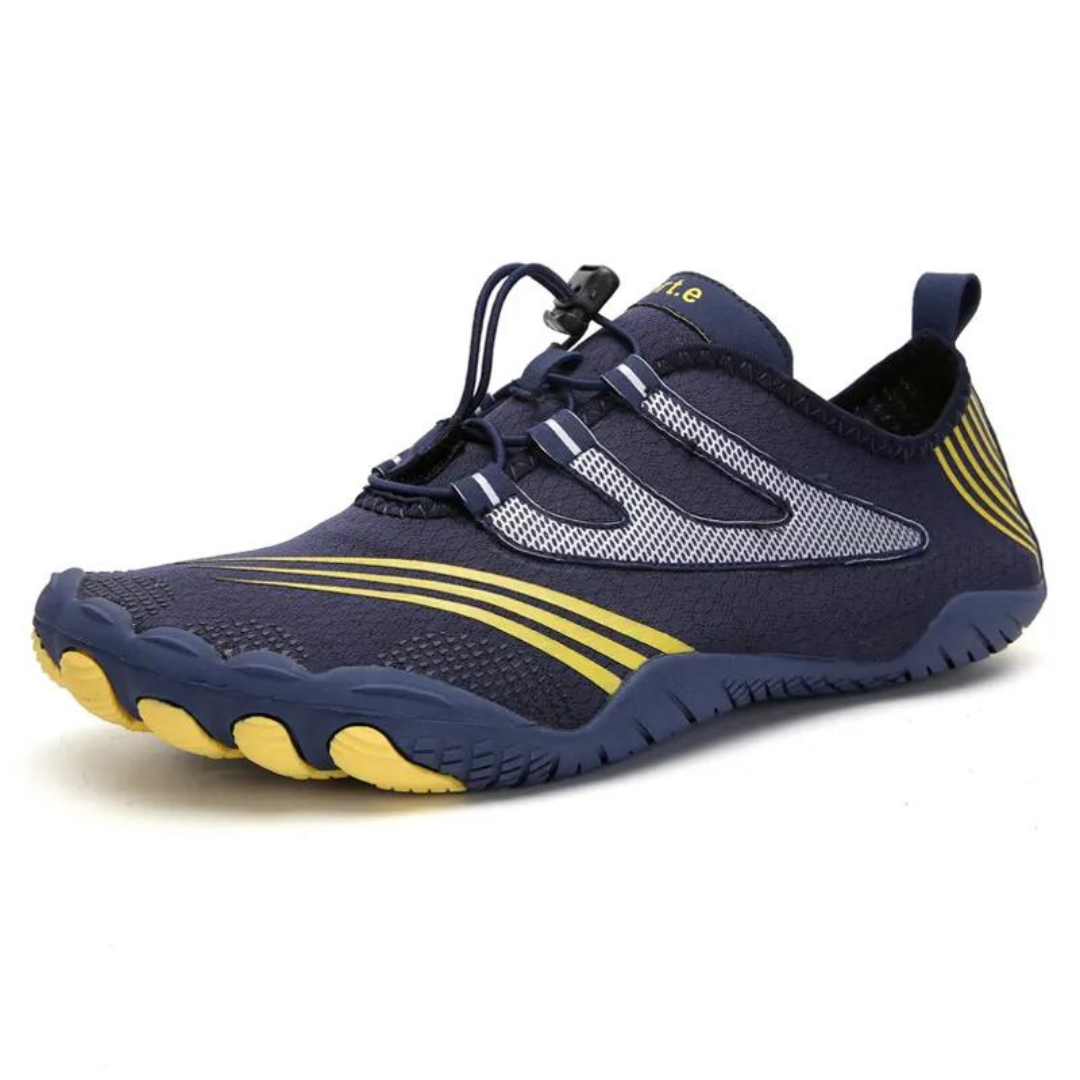 Zapatillas de Agua Outdoor Azul con Amarillo