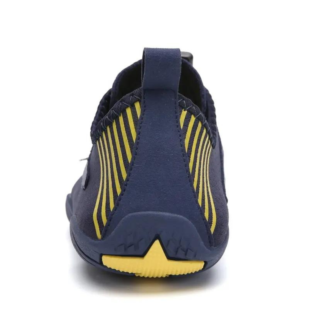 Zapatillas de Agua Outdoor Azul con Amarillo