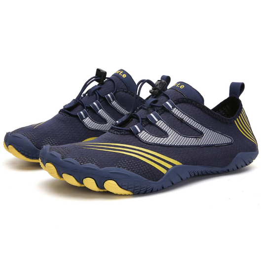 Zapatillas de Agua Outdoor Azul con Amarillo