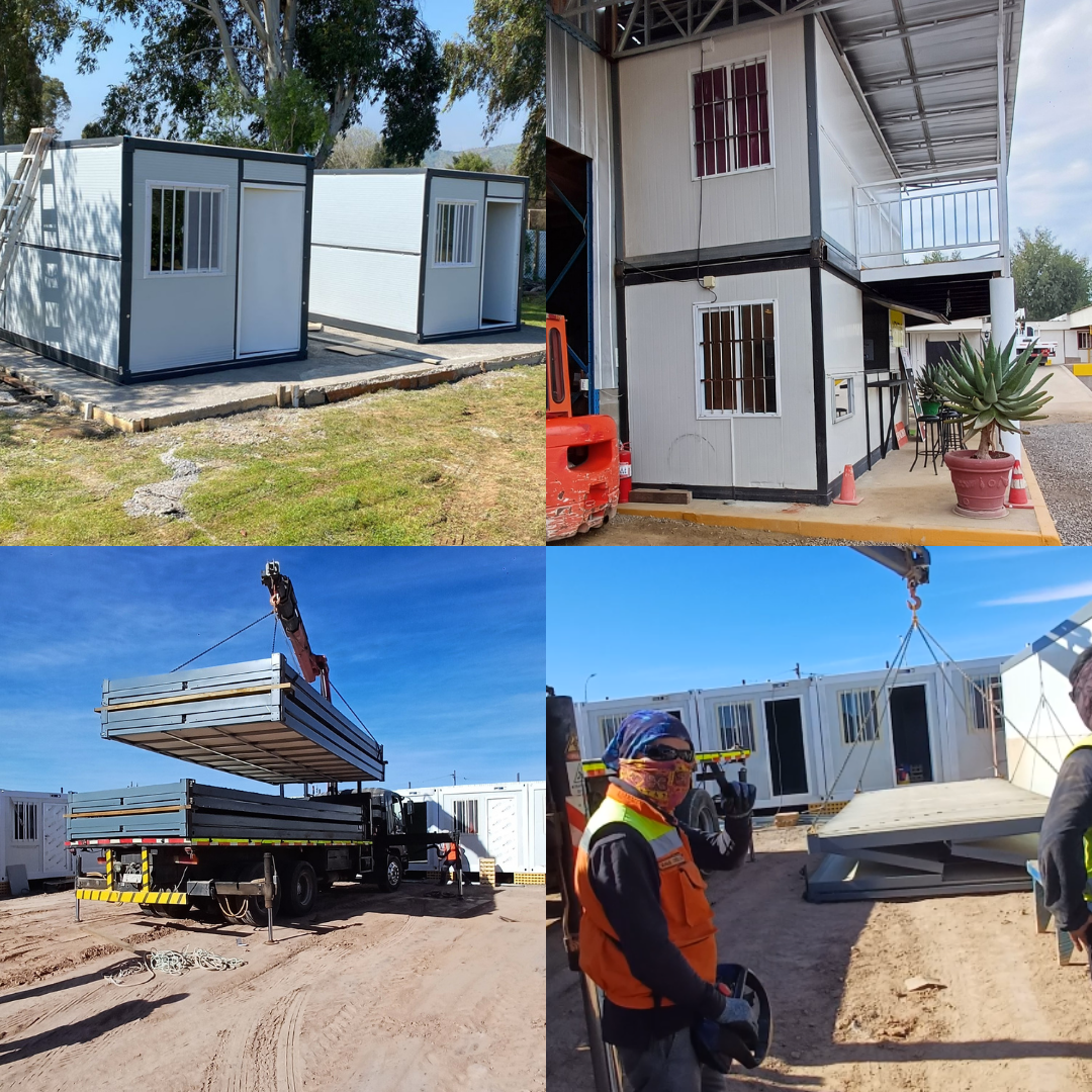 Contenedor plegable 5800x2470mm de Alto 2420mm